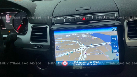 Màn hình DVD Android liền camera 360 Volkswagen Touareg 2011 - 2017 | Gotech GT360 Plus